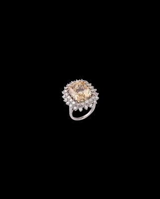 Diamant Saphir Ring - Juwelen