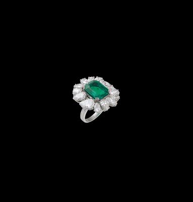 Smaragdring ca. 6 ct - Juwelen