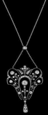 A diamond necklace total weight c. 1.50 ct - Gioielli