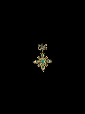Smaragdanhänger aus dem 18. Jahrhundert - Juwelen