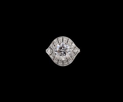 Altschliffdiamant Ring zus. ca. 3 ct - Juwelen