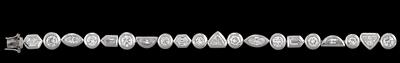 Diamant Armband zus. ca.10 ct - Juwelen