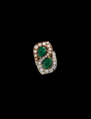 Moroni Brillant Smaragd Ring - Juwelen