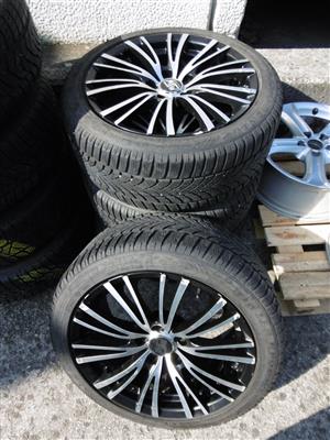4 Reifen "Dunlop SP Winter Sport 4D" mit Alufelgen, - Cars and vehicles