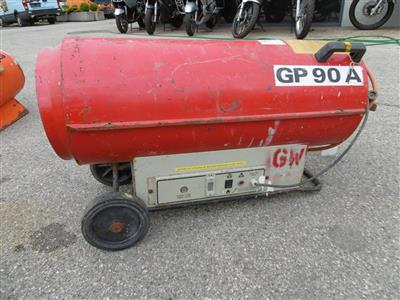 Gasheizkanone "Biemmedure GP 90A", - Fahrzeuge und Technik