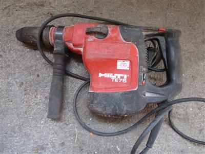 Bohrhammer "Hilti TE 76", - Cars and vehicles
