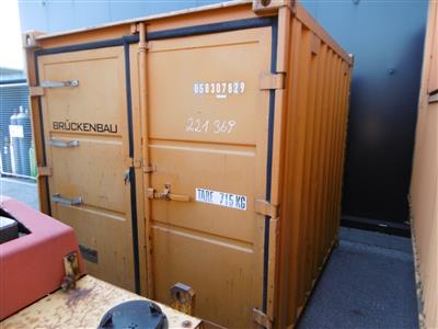 Lagercontainer "Containex 8 Fuß", - Fahrzeuge und Technik Land OÖ