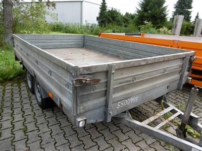 Anhängewagen "Pongratz PA3300T" (2-achsig), - Macchine e apparecchi tecnici ASFINAG