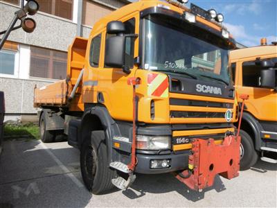 LKW "Scania P114 CB 4 x 4 HA 340", - Fahrzeuge und Technik ASFINAG