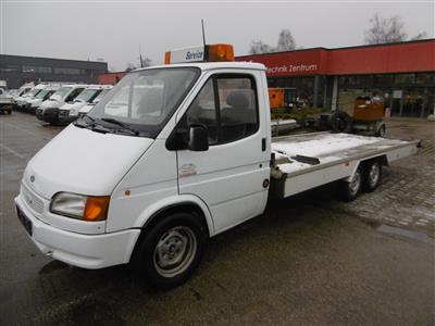 LKW "Ford Transit Fahrzeugtransporter" (3-achsig), - Cars and vehicles