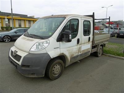 LKW "Peugeot Boxer Doka-Pritsche 3300 L2 120HDI", - Cars and vehicles