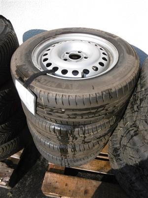 4 Reifen "Michelin Energy Saver" mit Felgen, - Fahrzeuge und Technik