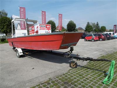 Motorboot "Franz Meyer", - Cars and vehicles