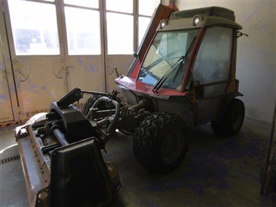 Zugmaschine (Kombimähgerät) "Aebi Terratrac TT75", - Fahrzeuge und Technik ASFINAG