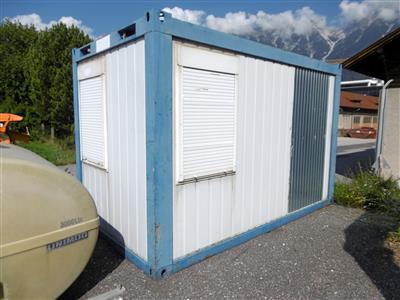 Bürocontainer, - Motorová vozidla a technika Tyrolsko