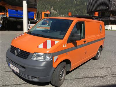 LKW "VW T5 Kastenwagen 2.5 TDI D-PF", - Fahrzeuge und Technik ASFINAG & Land Vorarlberg