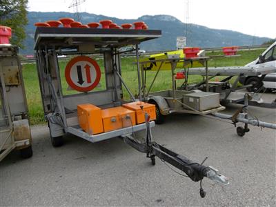 Warnleitanhänger "Forster FF1000", - Fahrzeuge und Technik ASFINAG & Land Vorarlberg