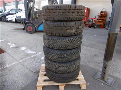 6 Reifen "Michelin" mit Stahlfelgen", - Cars and vehicles