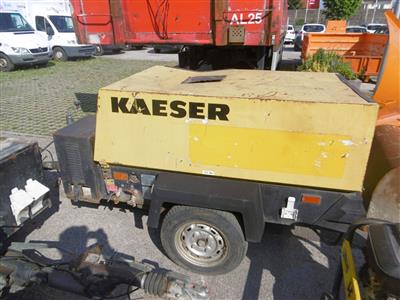 Einachsanhänger (Kompressor) "Kaeser M32", - Cars and vehicles