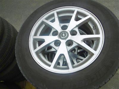 4 Reifen "Michelin Primag HP", auf Alufelgen - Fahrzeuge und Technik