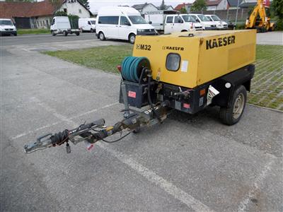 Einachsanhänger (Kompressor) "Kaeser M32G", - Cars and vehicles