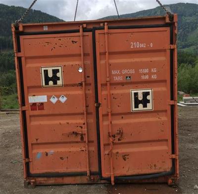 Magazincontainer "Drott 20 Zoll", - Cars and vehicles