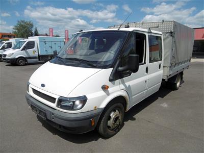 LKW "Ford Transit Doka-Pritsche 350L", - Cars and vehicles