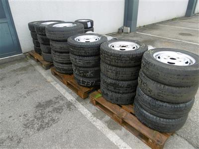 Konvolut Reifen auf Stahlfelgen - Cars and vehicles