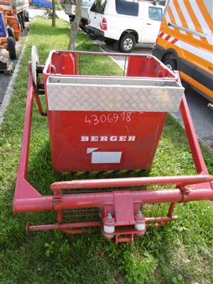Arbeitskorb "Berger HB 280M", - Fahrzeuge und Technik ASFINAG