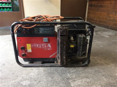 Benzinschweißgerät und Stromgenerator "Mosa TS181", - Motorová vozidla a technika