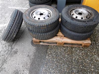 5 Reifen 215/75R16C, - Cars and vehicles