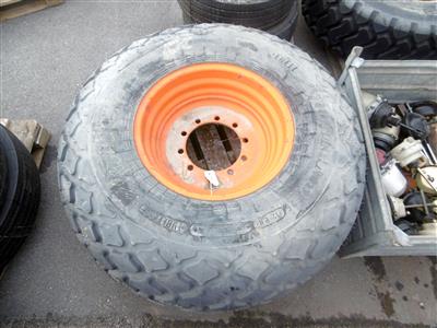 Reifen "Trelleborg Tractor 406" mit Felge, - Fahrzeuge und Technik