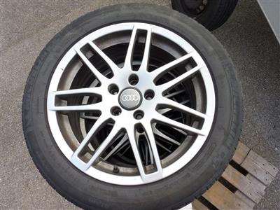 4 Reifen "Michelin Pilot Alpin" auf Alufelgen, - Fahrzeuge und Technik
