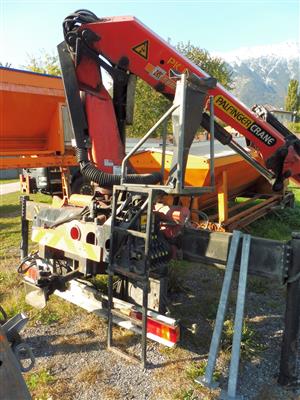 Heckladekran "Palfinger PK12502", - Fahrzeuge & Technik Land Tirol