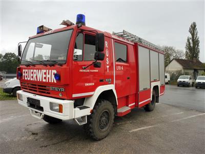 Spezialkraftwagen (Feuerwehrfahrzeug) "Steyr 10S18 4 x 4 Single", - Motorová vozidla a technika