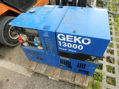 Stromerzeuger "Geko 13000 Super Silent", - Motorová vozidla a technika