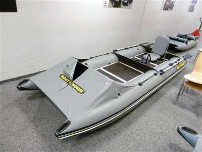 Schlauchboot-Katamaran "Boathouse Fisher 460", - Motorová vozidla a technika