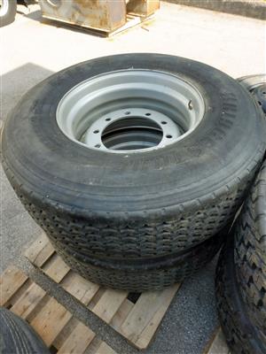 2 Reifen "Bridgestone" auf Felgen, - Cars and vehicles