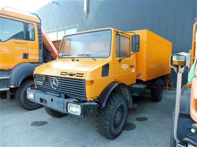 Spezialkraftwagen "Mercedes Benz Unimog U1300L", - Fahrzeuge & Technik Land OÖ