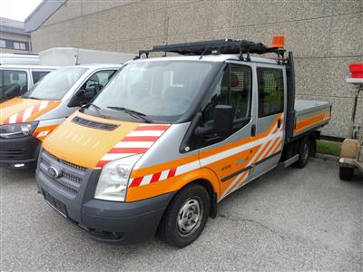 LKW "Ford Transit Doka-Pritsche FT 300M 2.2 TDCi", - Fahrzeuge & Technik ASFINAG