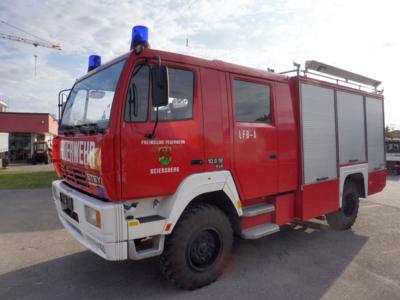 Spezialkraftwagen (Feuerwehrfahrzeug) "Steyr 10S18/L37/4x4 Single", rot, EZ 03/1993, - Fahrzeuge und Technik