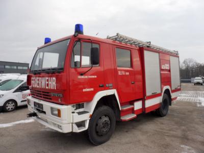 Spezialkraftwagen (Feuerwehrfahrzeug) "Steyr 13S23/L37/4 x 4 RLFA2000", - Cars and vehicles