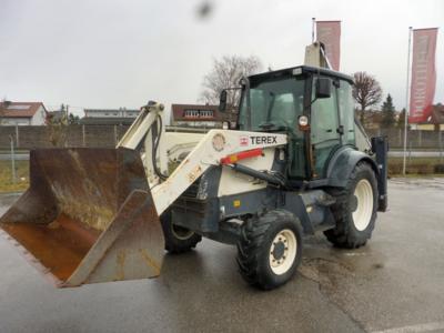 Selbstfahrende Arbeitsmaschine (Front- und Tieflöffelbagger) "Terex 820", - Fahrzeuge und Technik