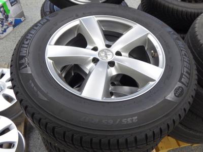 4 Reifen "Michelin" auf Alufelgen, - Fahrzeuge und Technik
