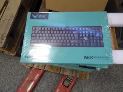 Konvolut PC-Tastaturen "Ice Armour BK19 Fashion Business Office Keyboard", - Motorová vozidla a technika