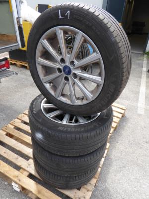 4 Alufelgen auf Reifen "Michelin Primacy3", - Cars and vehicles
