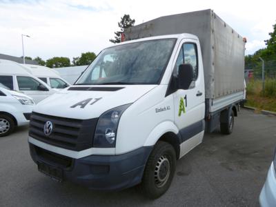 LKW "VW Crafter 35 Pritsche MR 2.0 TDI (Euro 5)", - Cars and vehicles