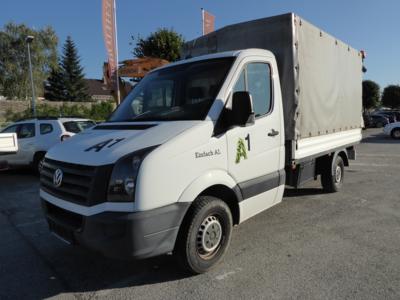LKW "VW Crafter 35 Pritsche MR TDI (Euro 5)", - Cars and vehicles
