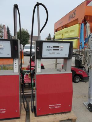 Benzin-Zapfsäule "Tokheim 363/1", - Fahrzeuge und Technik