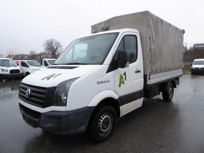 LKW "VW Crafter 35 Pritsche MR TDI (Euro 5)", - Cars and vehicles